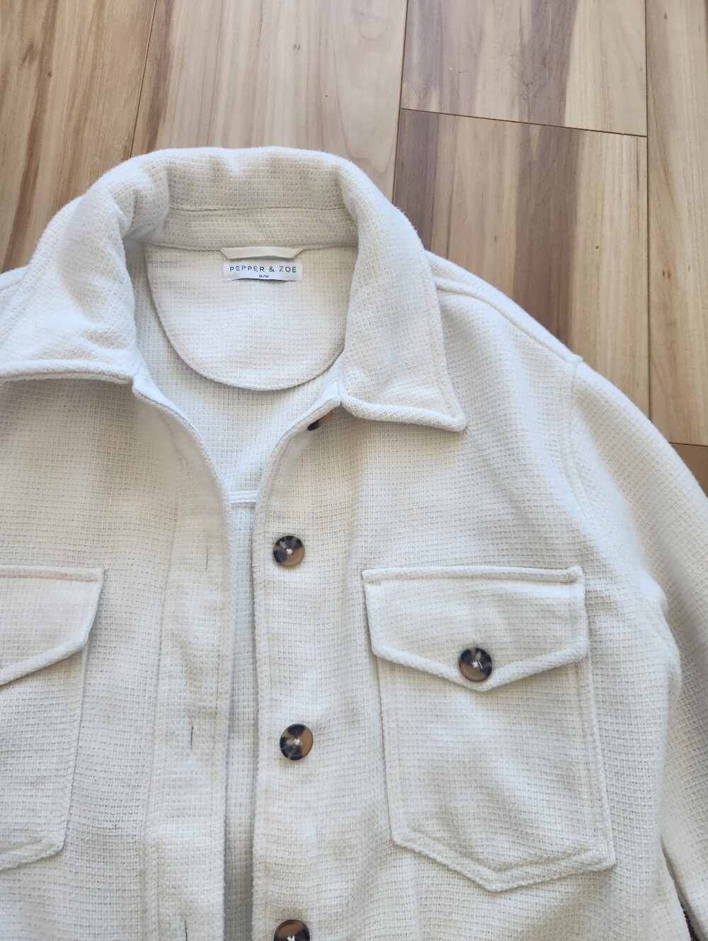 Button-Up Shacket Jacket - Picture 2 of 7